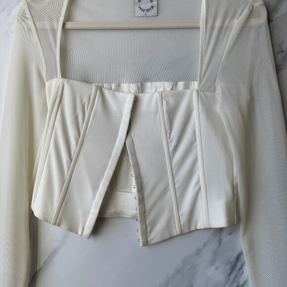 With Jean Corset Top (as seen on Hailey Beiber) - Picture 2 of 5